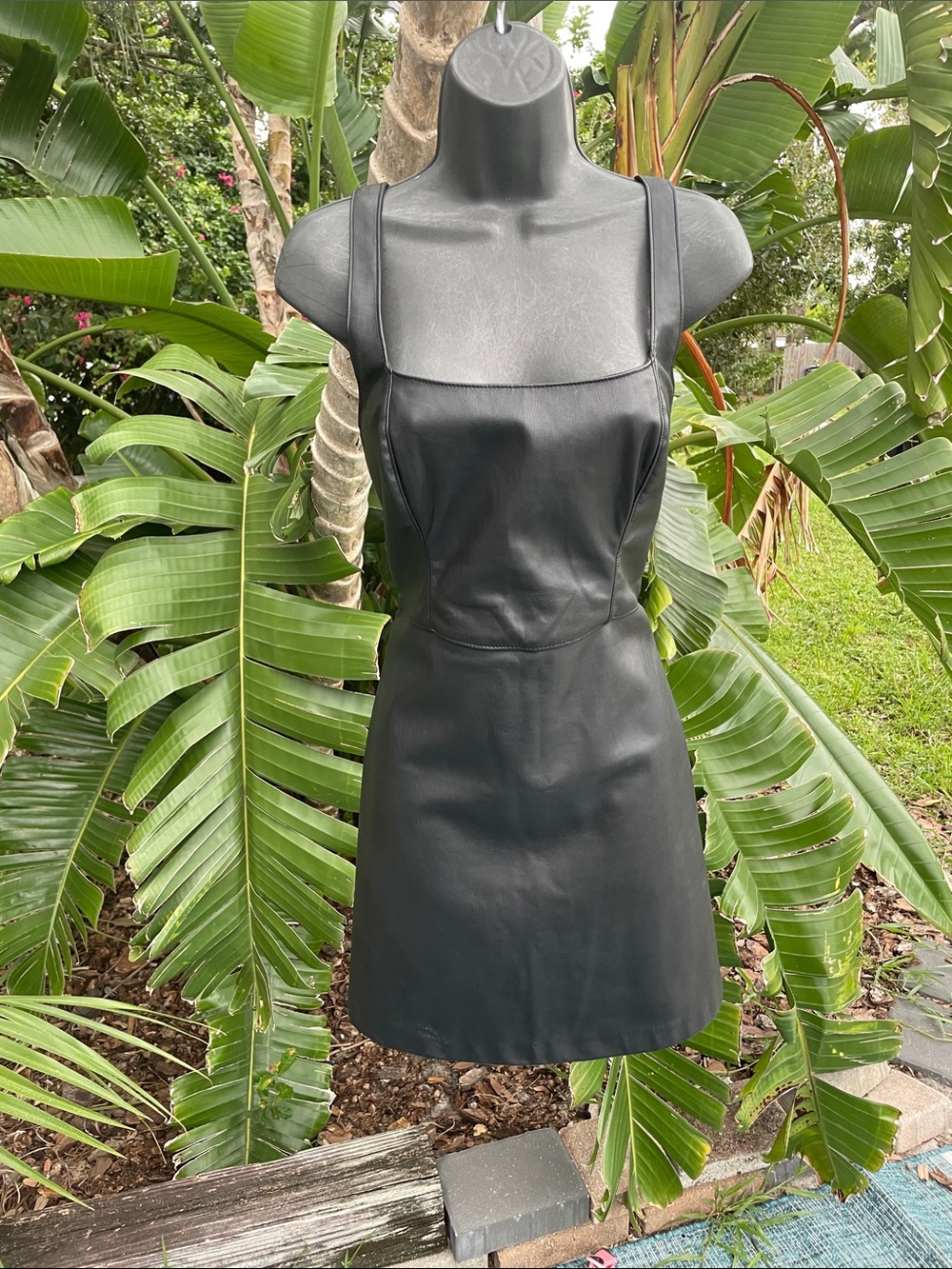 Abercrombie and Fitch leather dress